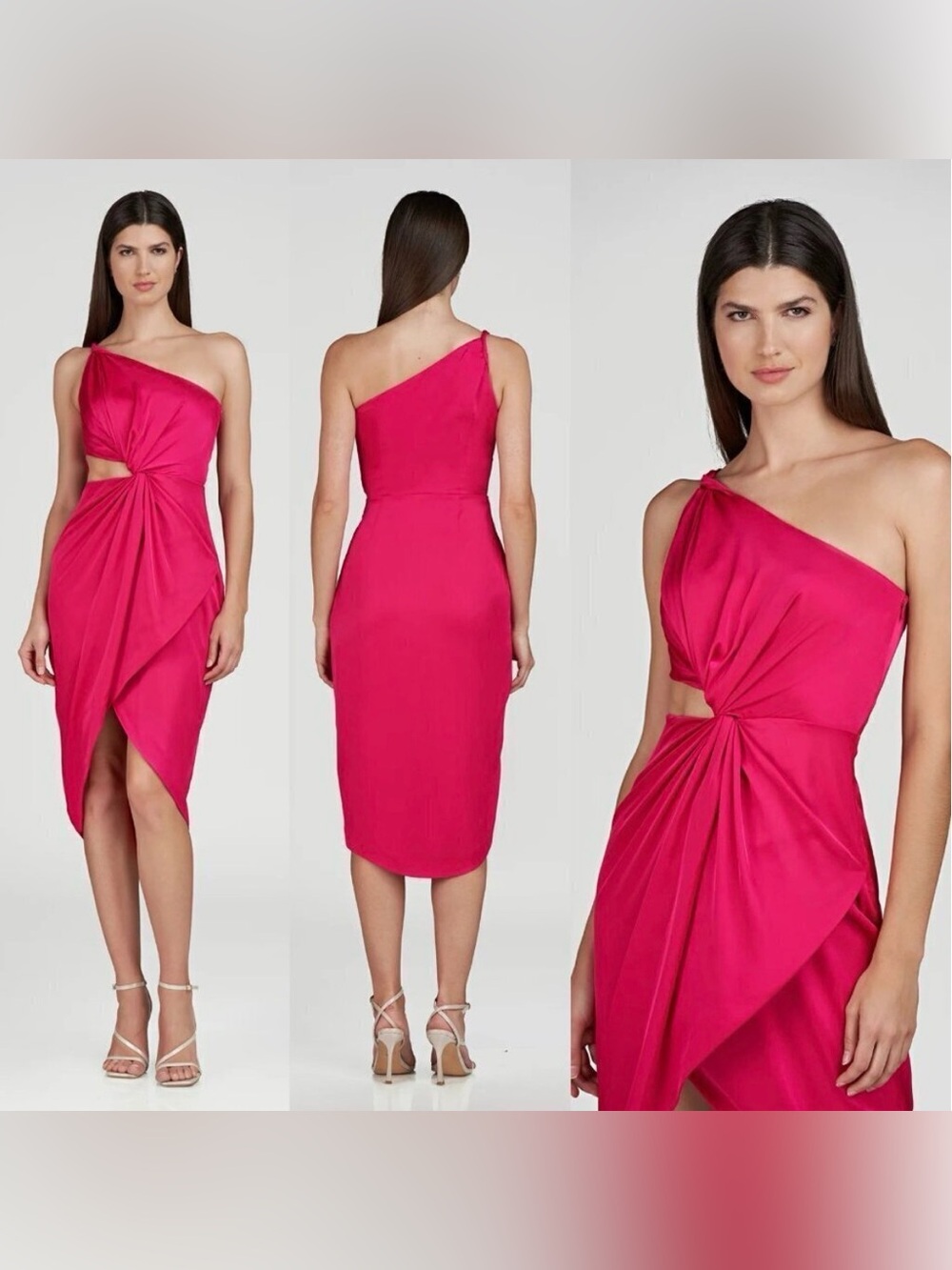 Amur Deena One Shoulder Dress